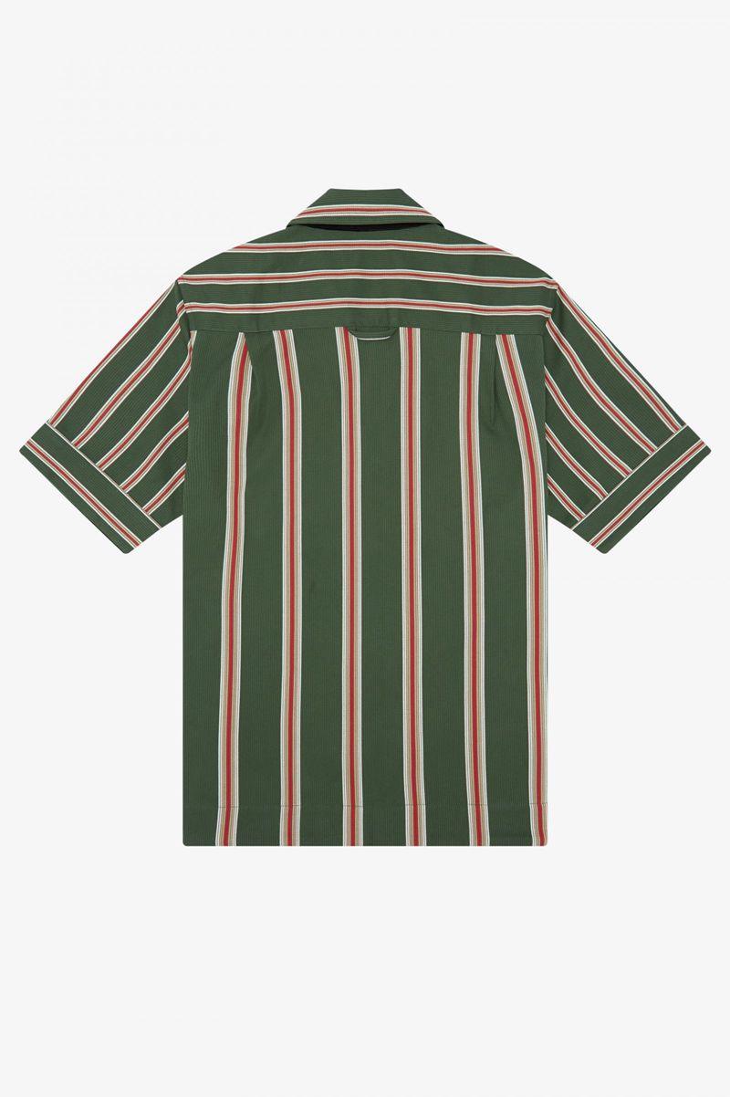 Green Fred Perry SM3032 Men's Shirts | PH 1531LISH